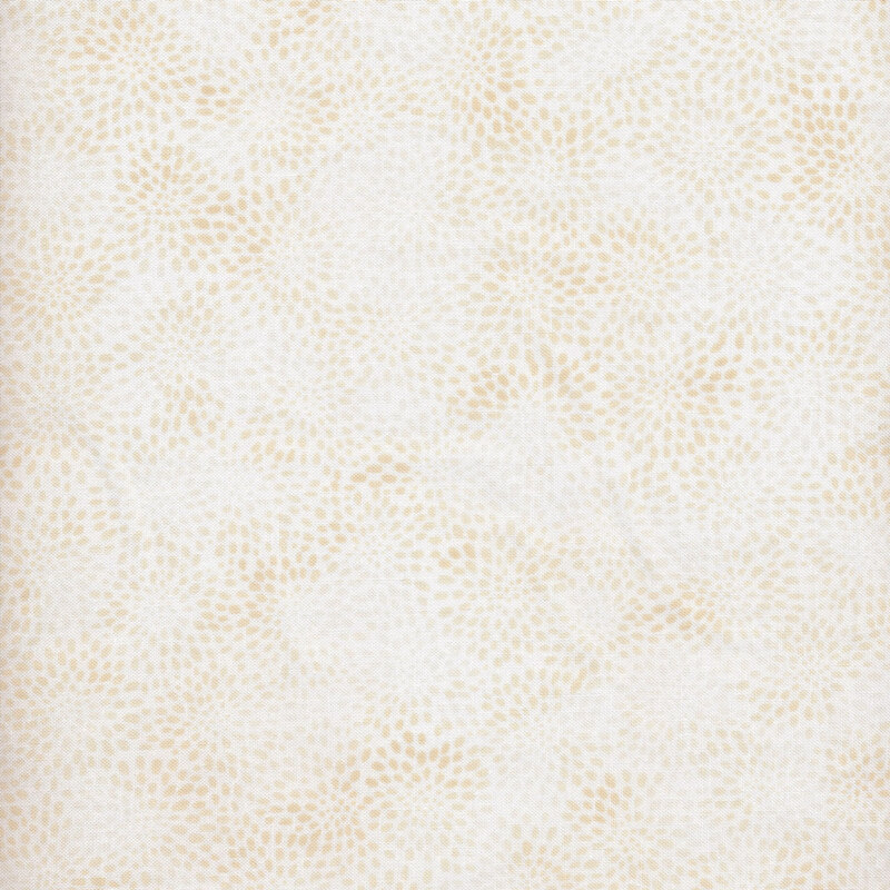 tonal cream fabric featuring dots all over 