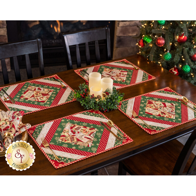 SAMPLE - Casablanca Placemats - Postcard Holiday