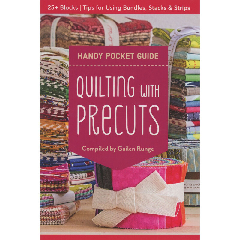 The front of the Quilting with Precuts book