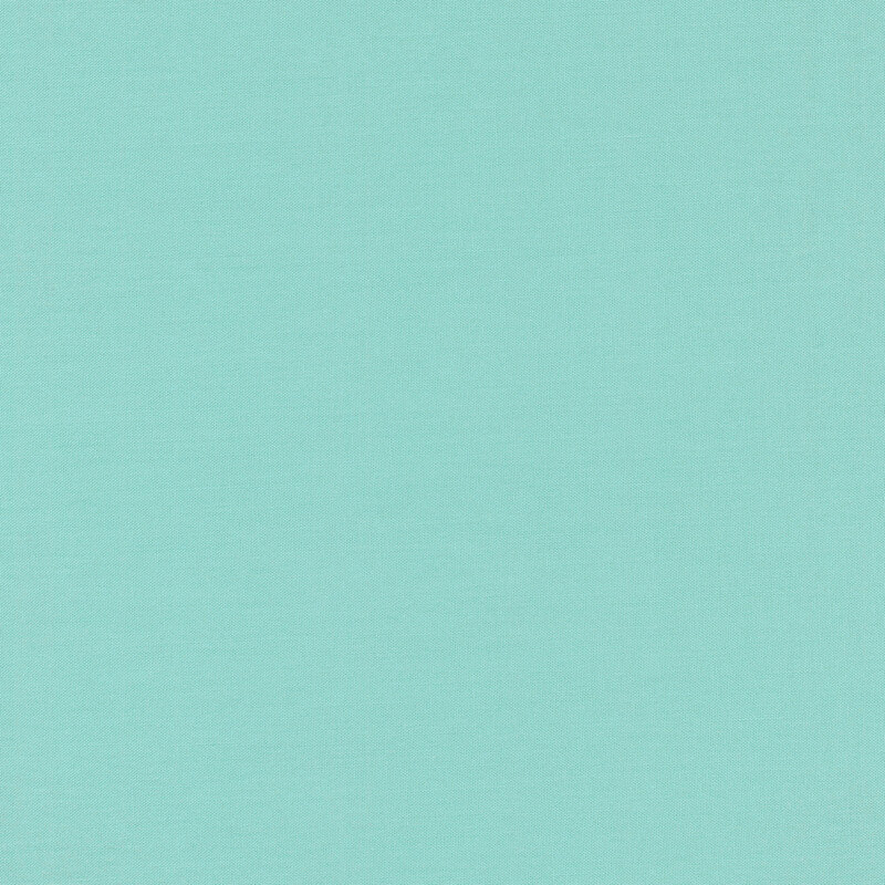 Solid aqua colored fabric