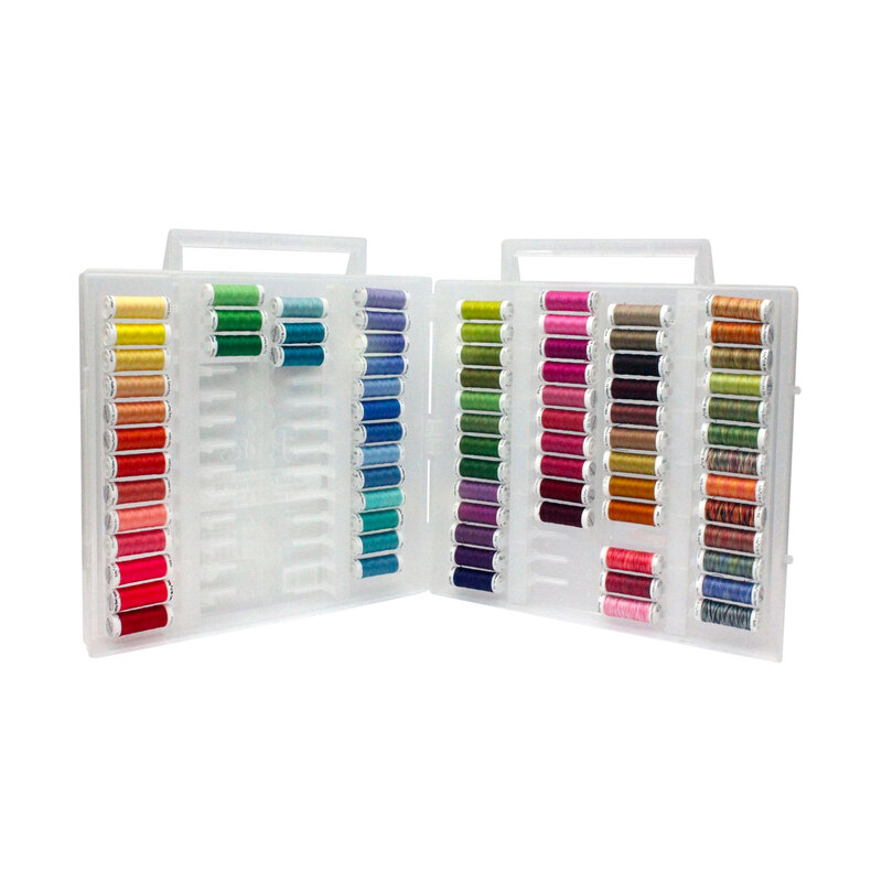 The threads included in the Sulky Dream Assortment slimline box