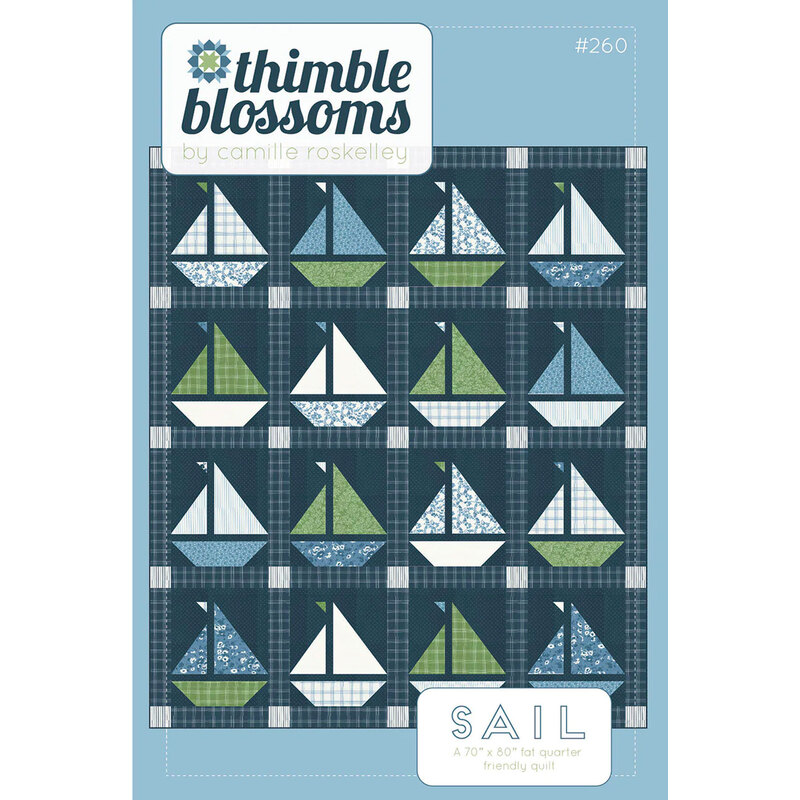 front of sail pattern by thimble blossoms