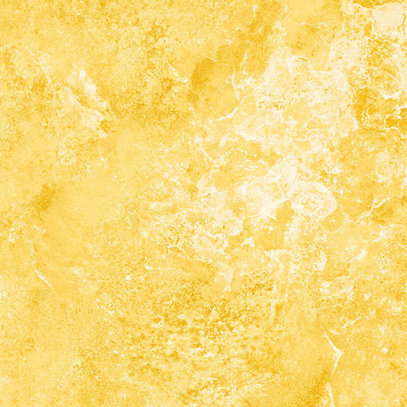 A tonal yellow marbled fabric with a concrete texture look