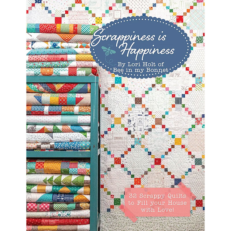 The front of Scrappiness is Happiness pattern book