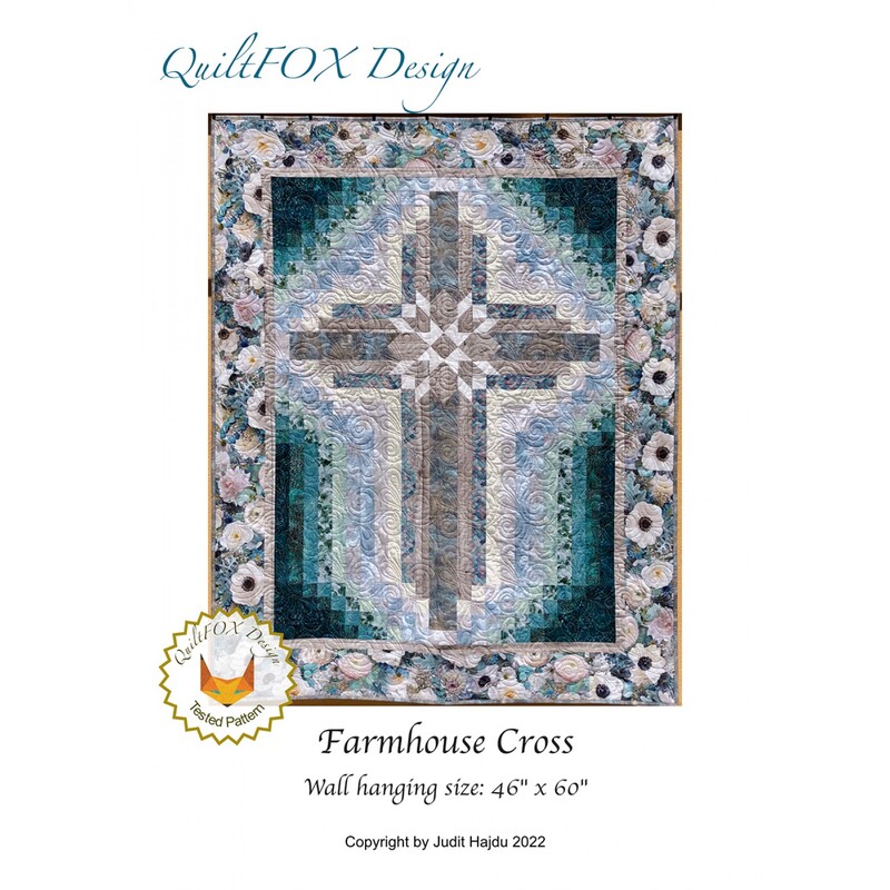 front of Farmhouse Cross pattern