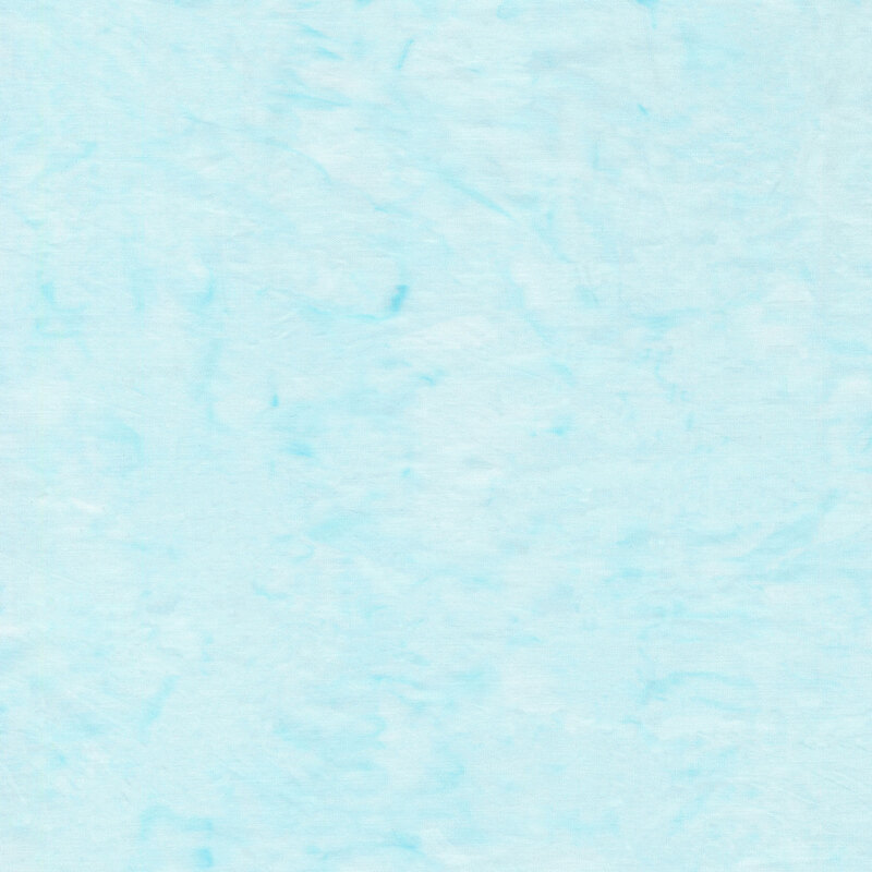 light aqua batik fabric