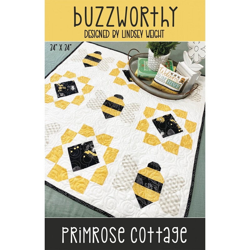 front cover of Buzzworthy table topper pattern