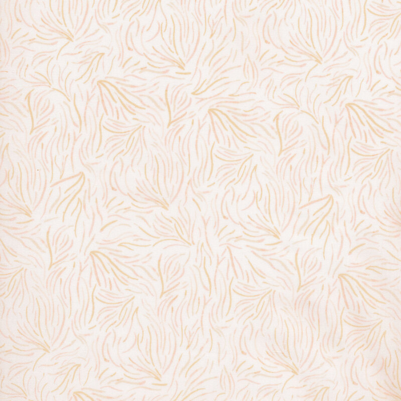 fabric featuring wavy lines in an abstract pattern on a white background