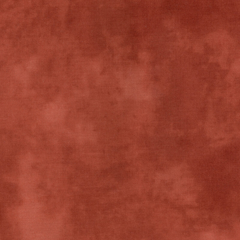 Mottled burnt orange fabric