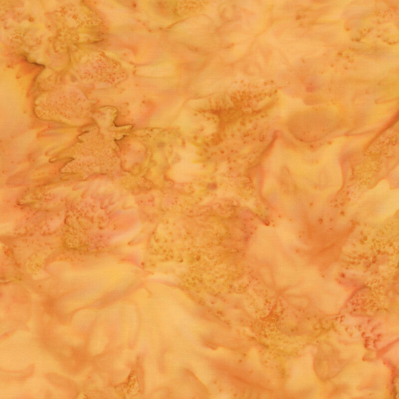 mottled orange tonal fabric