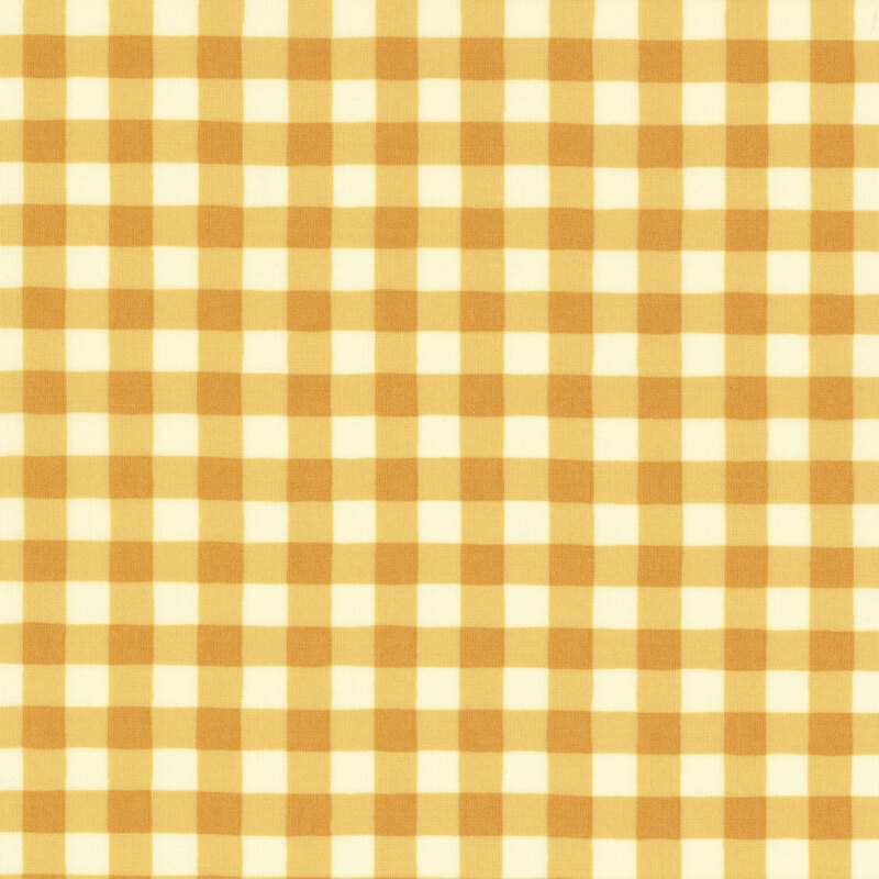 yellow and white gingham fabric