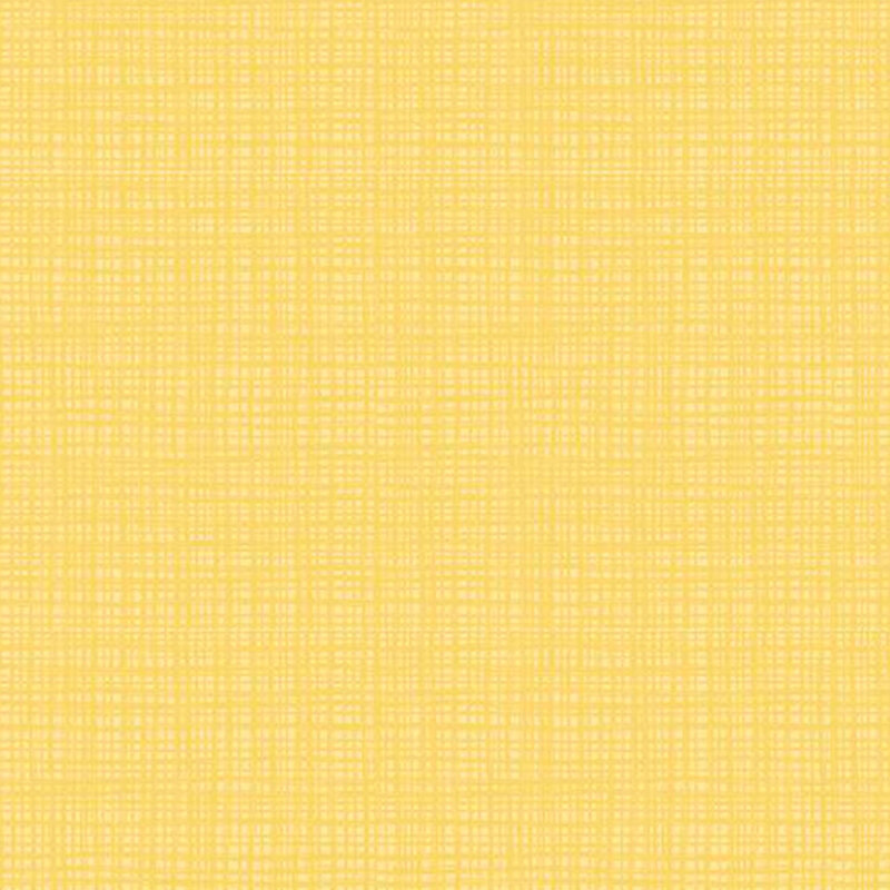 Yellow fabric with tonal textured cross hatching