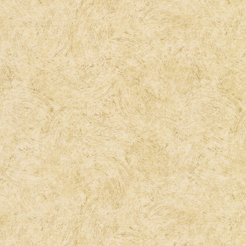 cream fabric featuring tonal brushstroke texturing