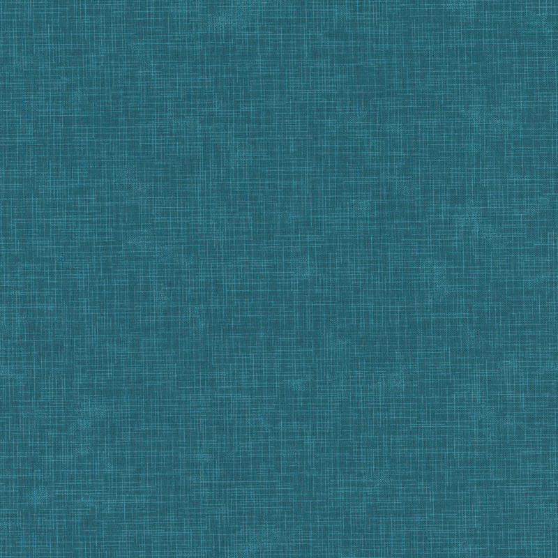 Teal tonal linen textured basic fabric from the Quilter's Linen Collection