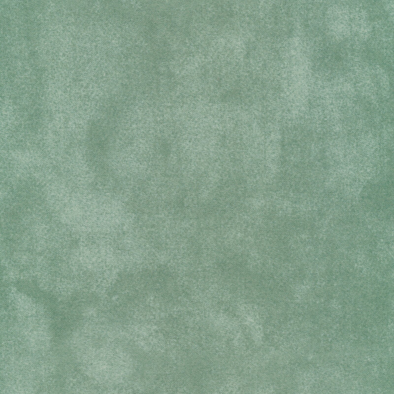 Mottled light teal flannel fabric