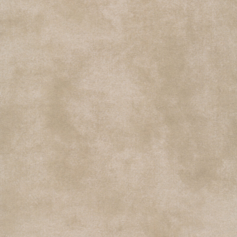 Mottled light tan flannel fabric