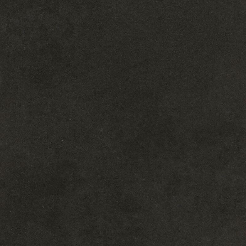 black cotton flannel fabric