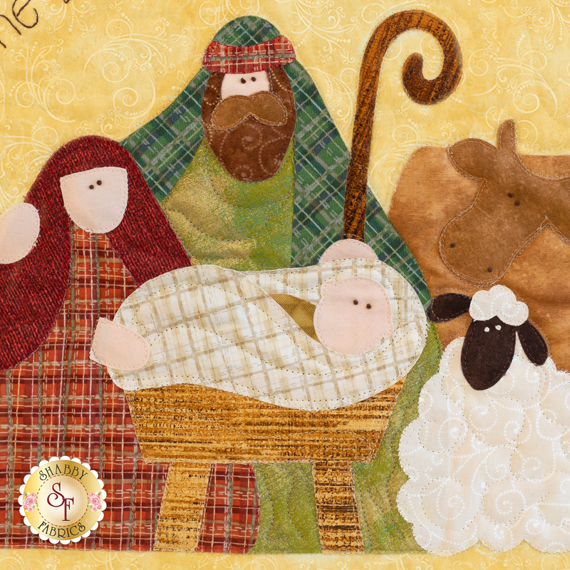 Woolly and store Wally Quilt Kit. Fabrics to make a stunning quilt. beautiful fabrics sheep quilt.