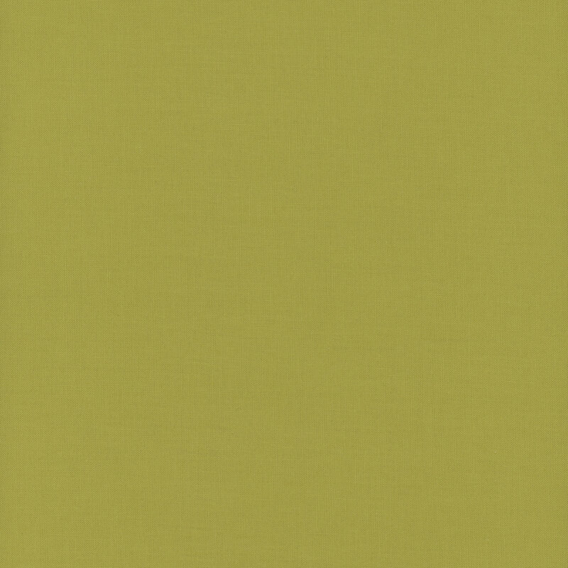 A smooth, solid olive green fabric with a subtle texture