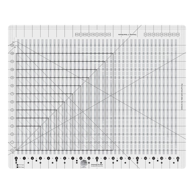 Creative Grids Stripology XL Ruler at Shabby Fabrics