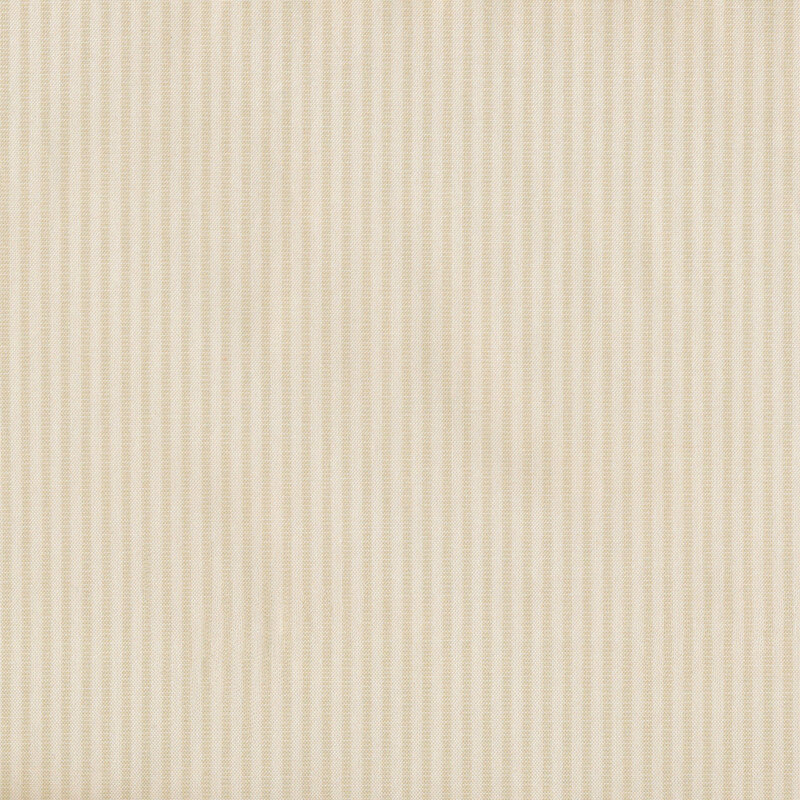 Beige and cream striped fabric.