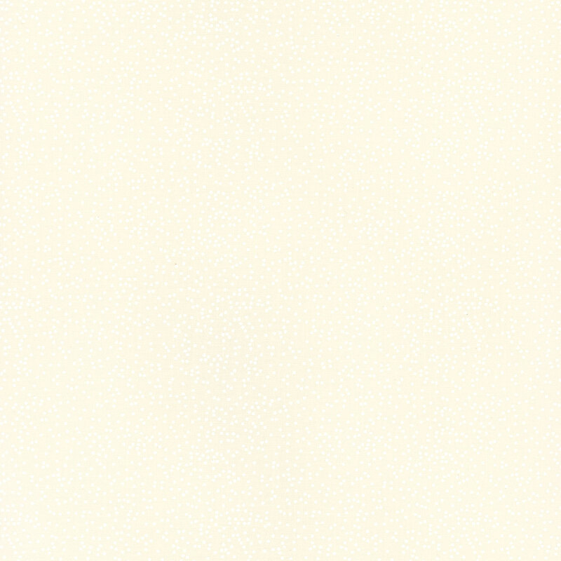 White fabric with tiny white tonal dots all over