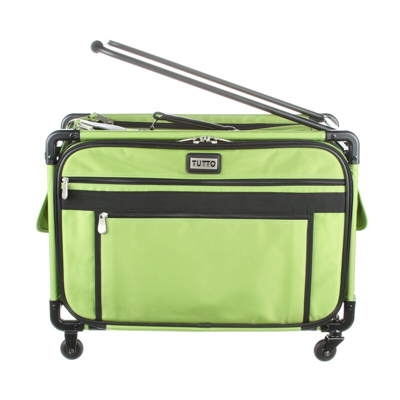 Tutto Sewing Machine Case On Wheels Large 22in Lime