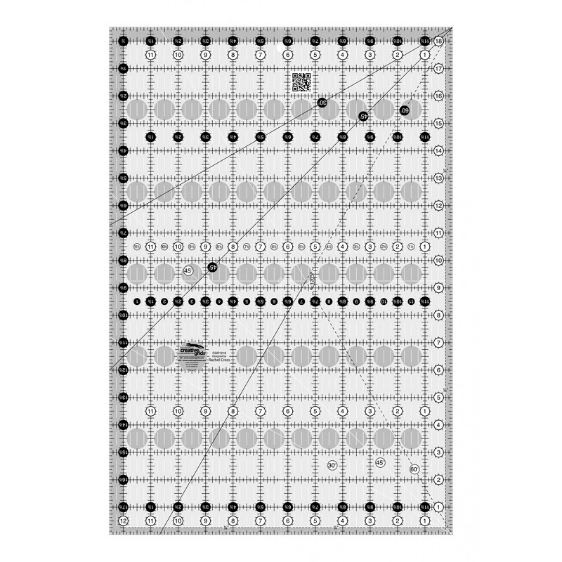 Creative Grids Quilt Ruler 12-1/2in x 18-1/2in