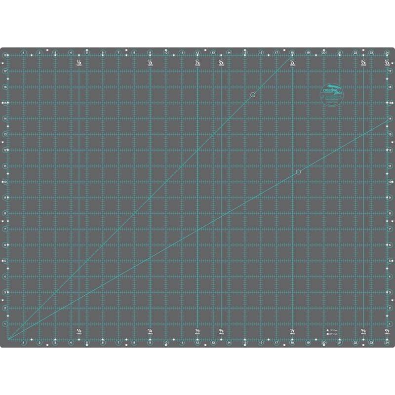 Creative Grids Self-Healing Double Sided Rotary Cutting Mat 18in x 24in