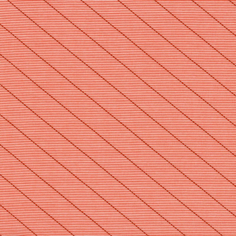 lovely red and white striped fabric featuring a darker red diagonal stripe