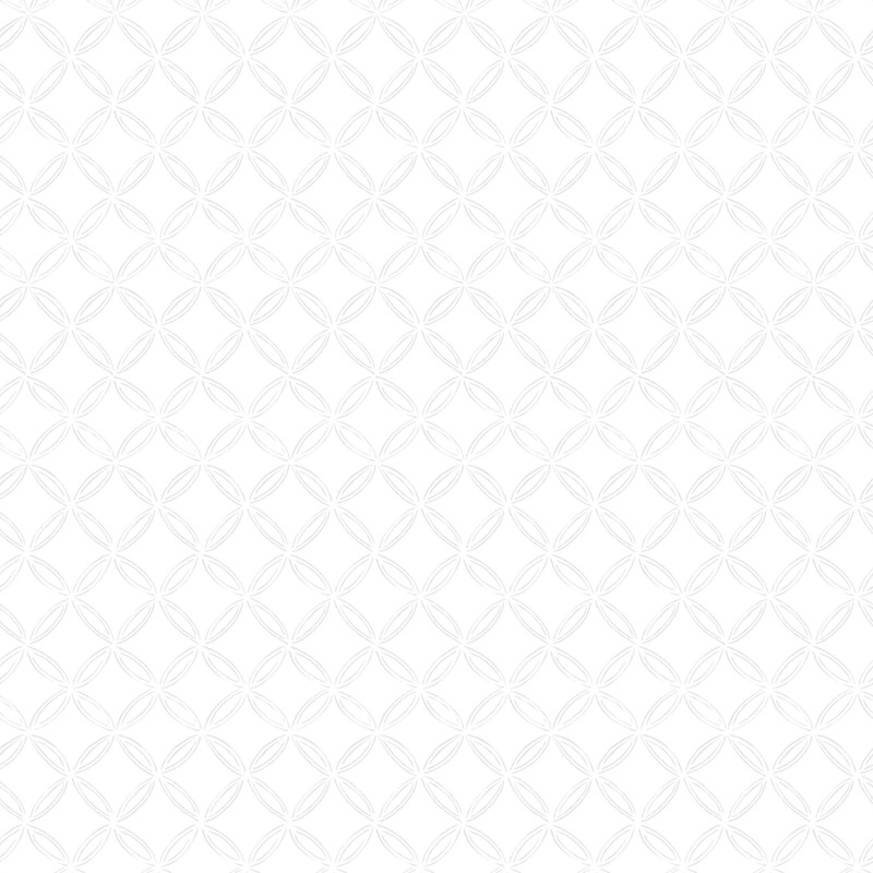 Repeating geometric patterns of lattices in light gray on a white background.