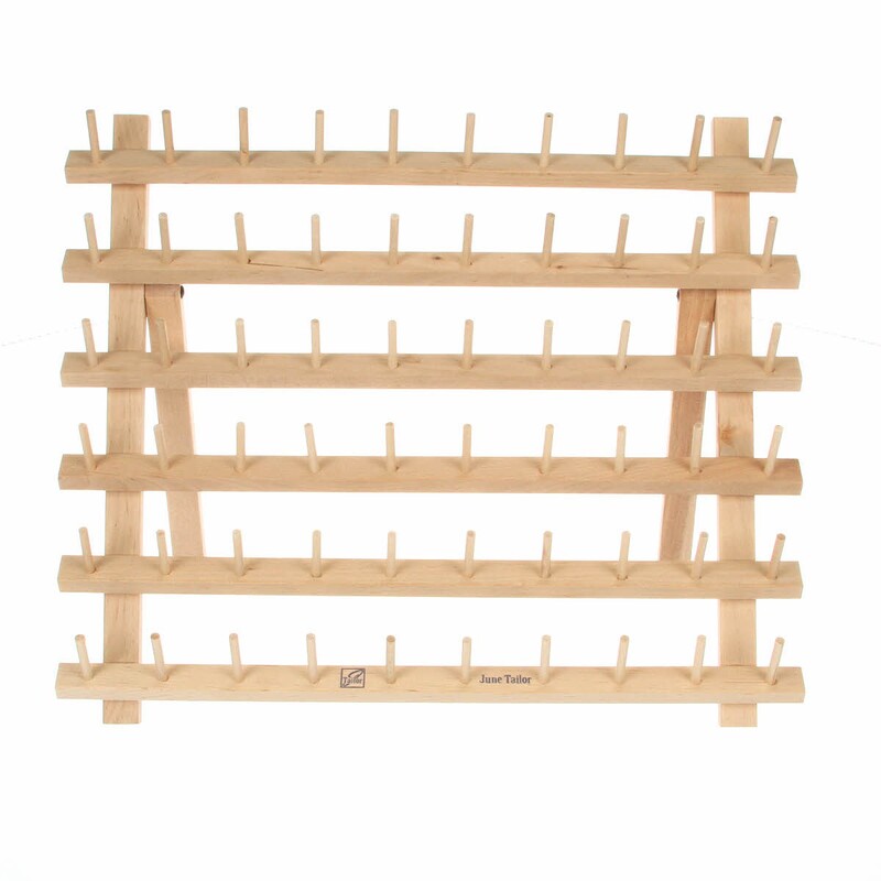 Mini-Mega-Rak II Wooden Thread 60 Spool Rack with Legs