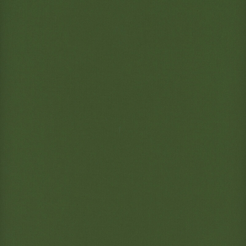 Solid forest green fabric swatch.