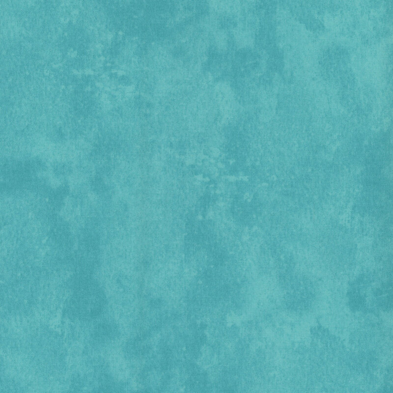 An aqua blue mottled fabric