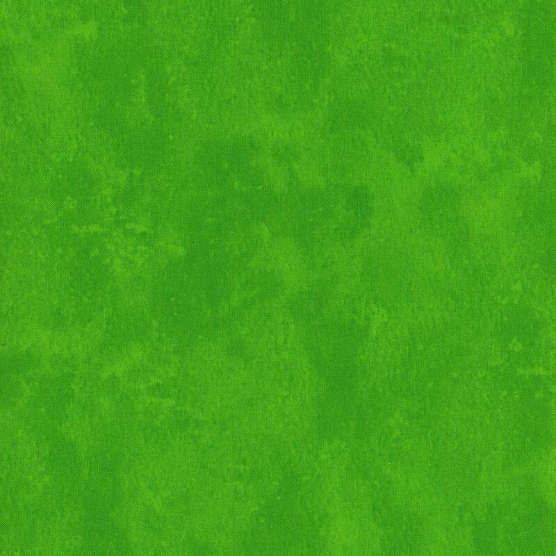 BRIGHT KELLY GREEN MOTTLED FABRIC