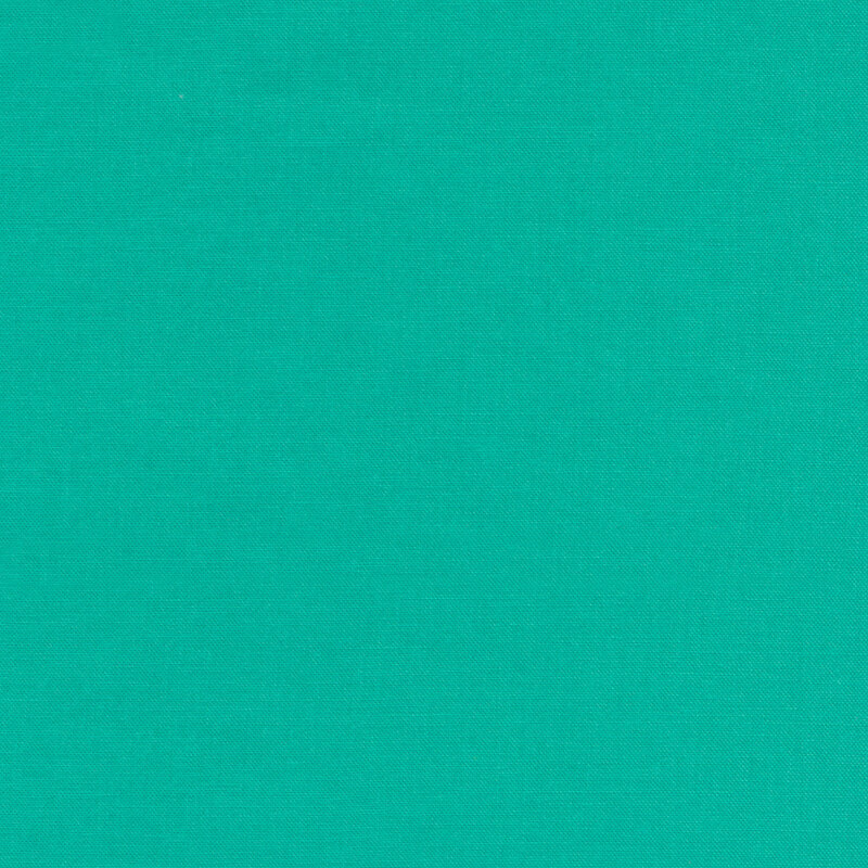 lovely solid bright teal fabric