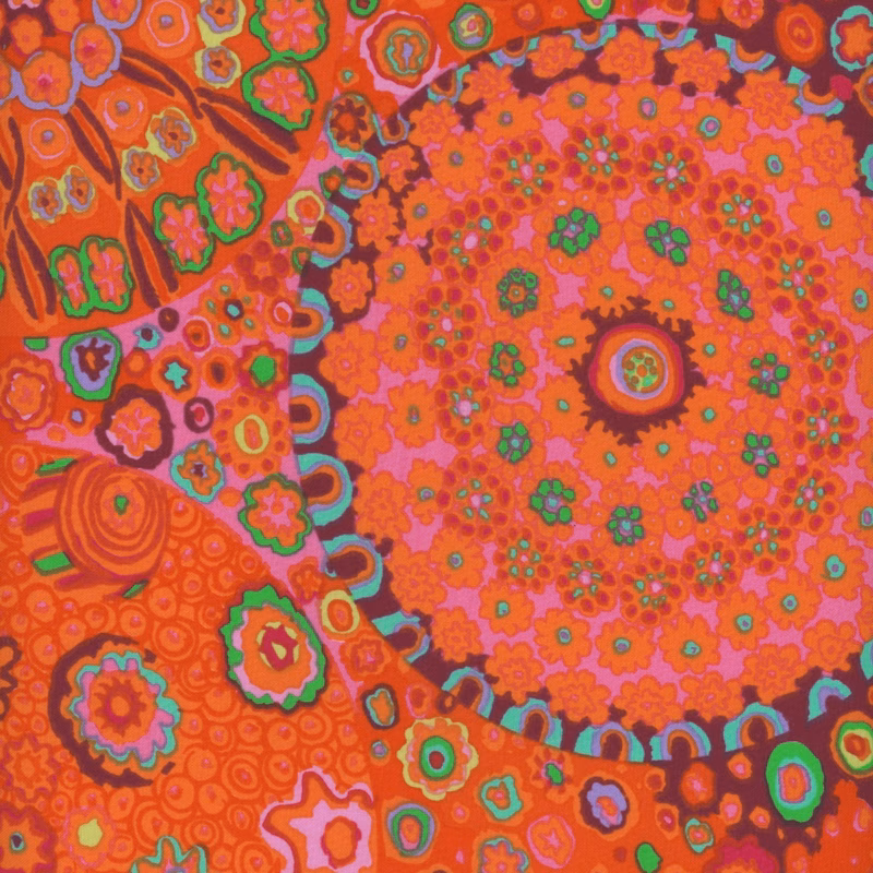 Kaffe Fassett Collective Classics Plus GP92.TOMAT Millefiore - Tomato by FreeSpirit Fabrics preload image