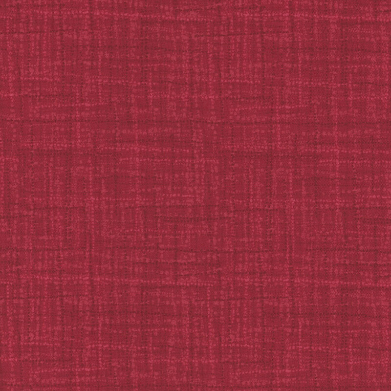 A textured pattern in deep red with subtle variations in tone.