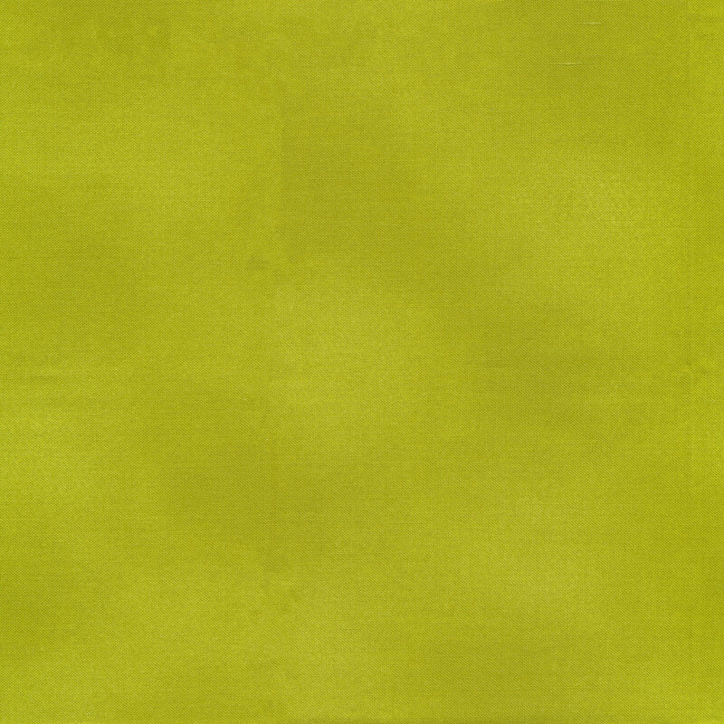 mottled medium lime green fabric