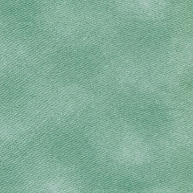 mottled misty green fabric