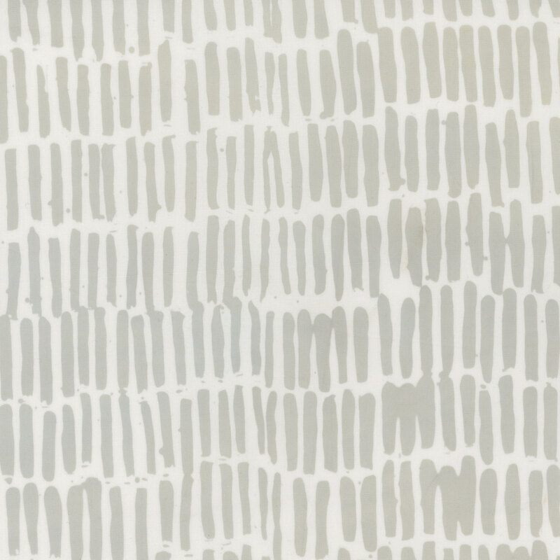 Cream fabric with gray linear hatching.