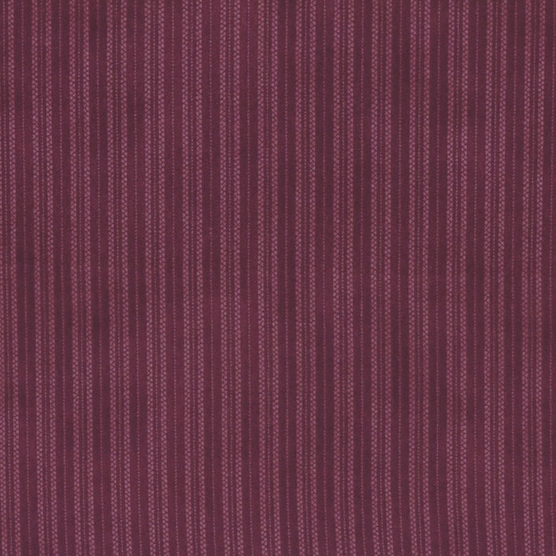 Mulberry fabric featuring a dotted striped design