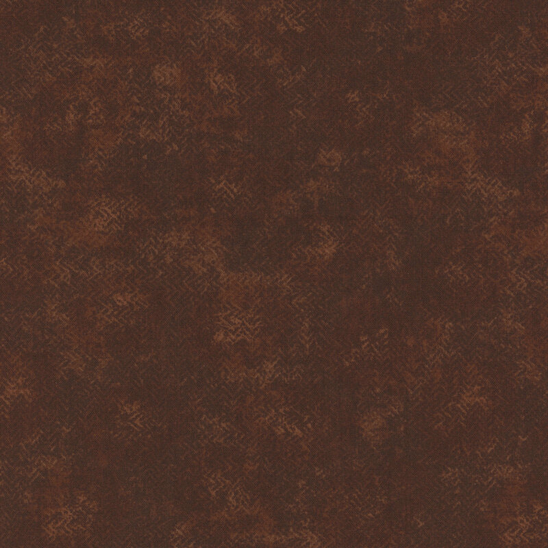 Dark brown mottled fabric with a textured, zig zag look