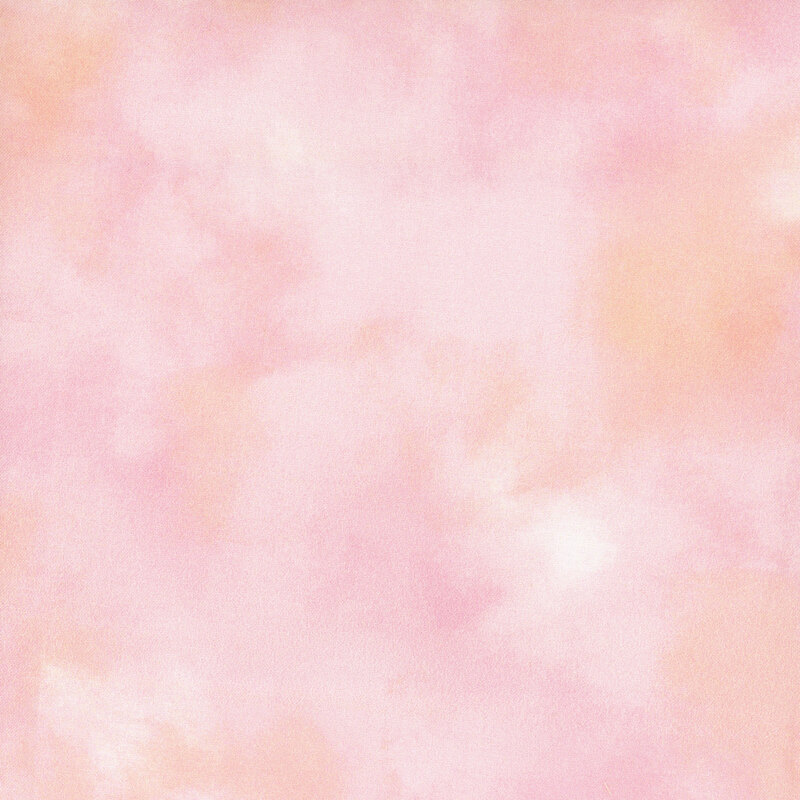 pink, peach and white mottled fabric