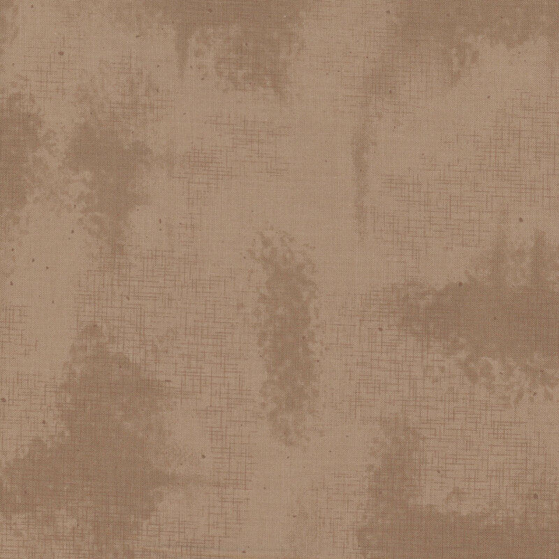 A basic light brown fabric with crosshatching and mottling