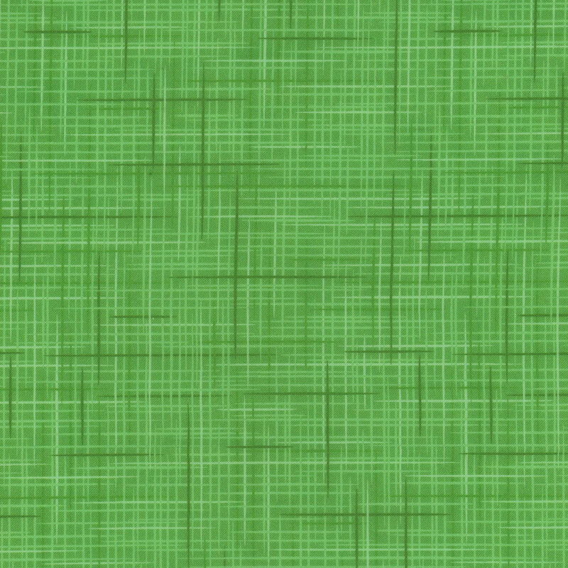 Green fabric featuring a subtle grid pattern.