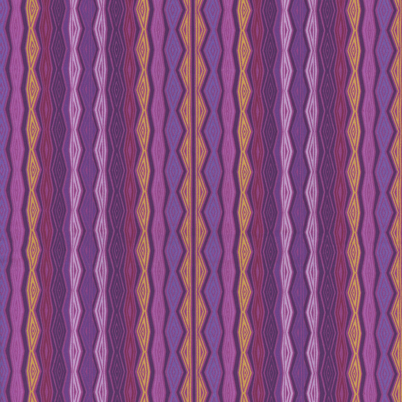 Bright purple striped fabric