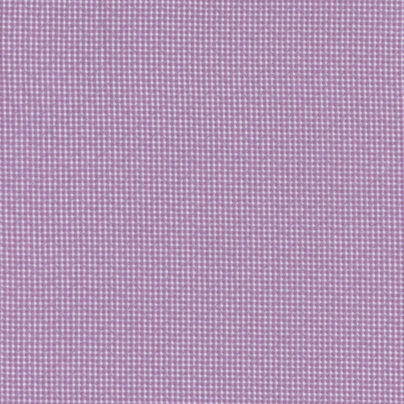 Purple flannel fabric with a gingham print pattern