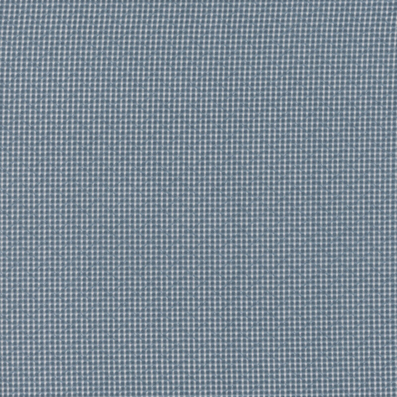 Blue fabric with a flannel gingham pattern