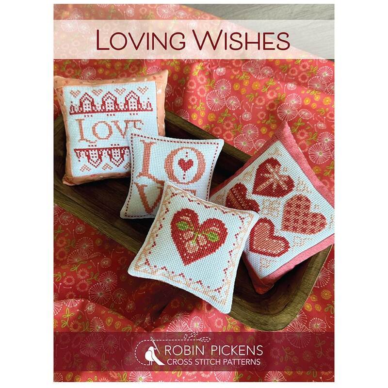 Loving Wishes Cross Stitch Pattern by Robin Pickens